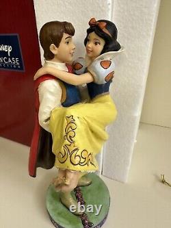 Figurine Grande Jim Shore Disney Traditions Blanche-Neige Heureux pour Toujours Orig.