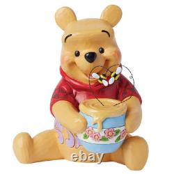 Figurine Grande Jim Shore Disney Traditions Winnie l'Ourson Pot de Miel 6014321