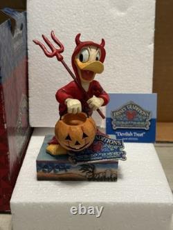 Figurine Halloween Donald le Diable Jim Shore Disney Traditions Enesco