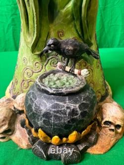 Figurine JIM SHORE REINE MALÉFIQUE & VIEILLE HAG WICKED Disney Traditions LE Boîte & Étiquettes