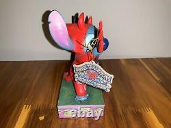 Figurine Jim Shore Disney Tradition Devil Stitch 6000951 Délice diabolique Nouveau