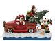 Figurine Jim Shore Disney Traditions Camion Rouge Avec Mickey Et Ses Amis 6010868