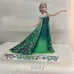 Figurine Jim Shore Disney Traditions Célébration du Printemps Elsa Frozen Nouvelle