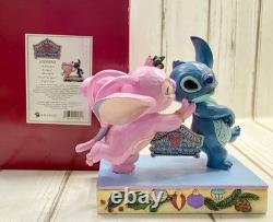Figurine Jim Shore Disney Traditions Stitch & Angel Collection Lilo & Stitch