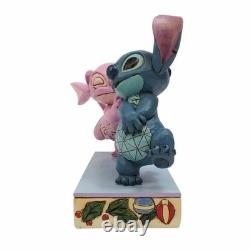 Figurine Jim Shore Disney Traditions Stitch & Angel Collection Lilo & Stitch