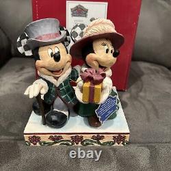 Figurine Jim Shore Disney Traditions de Mickey et Minnie Mouse à l'époque victorienne 6002829