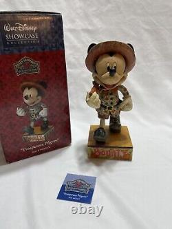Figurine Mickey Mouse Pèlerin Prospère 2006 Jim Shore Traditions Disney Mib
