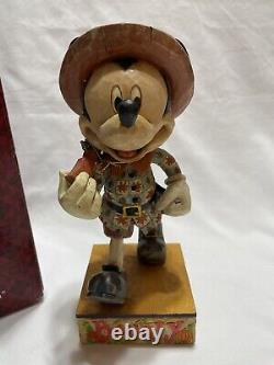 Figurine Mickey Mouse Pèlerin Prospère 2006 Jim Shore Traditions Disney Mib