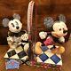 Figurine Mickey Mouse Tradition Disney 80 Ans De Rires Jim Shore Enesco Miroir