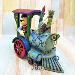 Figurine Rare de la locomotive Mickey Mouse 'Tous à bord' par Jim Shore Enesco Disney Tradition