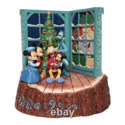 Figurine Scrooge McDuck de Jim Shore Disney Traditions - Un Noël de Mickey