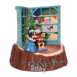 Figurine Scrooge McDuck de Jim Shore Disney Traditions - Un Noël de Mickey