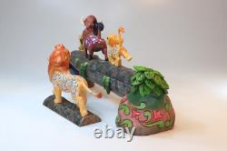 Figurine Simba Timon Pumbaa de Disney Traditions Jim Shore dans sa boîte