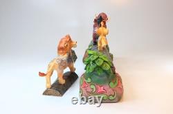 Figurine Simba Timon Pumbaa de Disney Traditions Jim Shore dans sa boîte