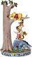 Figurine D'arbre Empilé Jim Shore Disney Traditions Winnie L'ourson Et Ses Amis, 8.75 H