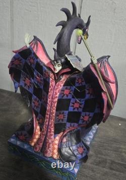 Figurine de Dragon Maléfique de Disney Traditions Enesco Jim Shore
