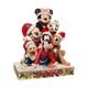 Figurine De Noël Mickey Mouse Et Ses Amis, Jim Shore Disney Traditions, 5,91 Pouces