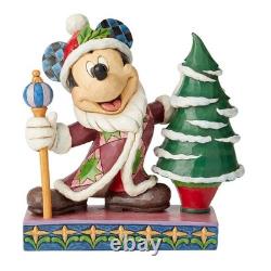 Figurine de Noël Mickey Mouse par Enesco Disney Traditions de Jim Shore