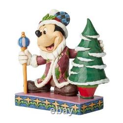 Figurine de Noël Mickey Mouse par Enesco Disney Traditions de Jim Shore