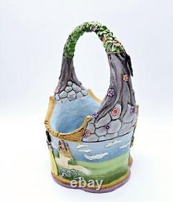 Figurine de Panier de Pâques Jim Shore Disney Blanche-Neige : Le Conte Qui a Tout Commencé