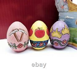Figurine de Panier de Pâques Jim Shore Disney Blanche-Neige : Le Conte Qui a Tout Commencé