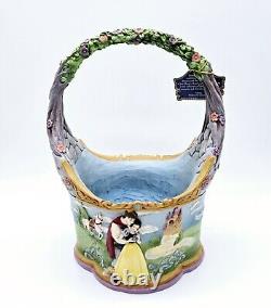 Figurine de Panier de Pâques Jim Shore Disney Blanche-Neige : Le Conte qui a Tout Commencé