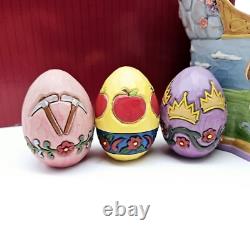 Figurine de Panier de Pâques Jim Shore Disney Blanche-Neige : Le Conte qui a Tout Commencé