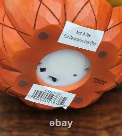 Figurine de bougie sans flamme Halloween Joyeux de Stitch de Disney Traditions Jim Shore