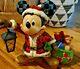 Figurine De Collection Jim Shore Esprit De Noël Mickey Mouse Avec Lanterne Enesco