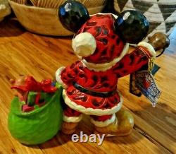 Figurine de collection Jim Shore Esprit de Noël Mickey Mouse avec lanterne Enesco