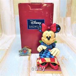 Figurine de couture Minnie Mouse Gym Shore Disney Tradition Enesco Showcase