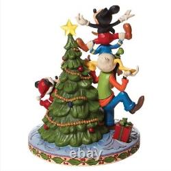 Figurine de décoration de l'arbre de Noël Jim Shore Fab 5 Disney Traditions 6008979