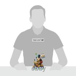 Figurine de gâteau d'anniversaire Mickey 6,2 pouces multicolore Traditions par Jim Shore cadeau