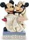 Figurine De Gâteau De Mariage Disney Traditions Jim Shore Mickey Minnie Mouse Enesco