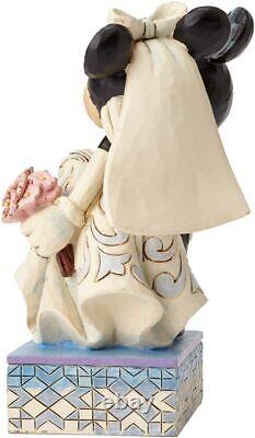 Figurine de gâteau de mariage Disney Traditions Jim Shore Mickey Minnie Mouse Enesco