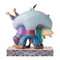 Figurine de groupe câlin Aladdin, Disney Traditions par Jim Shore, 20 cm, multicolore