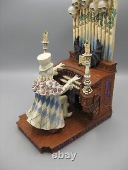 Figurine de joueur d'orgue de la Maison Hantée de Disneyland - Traditions Disney par Jim Shore - NEUF