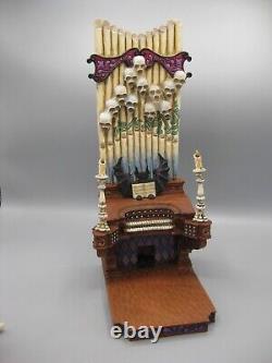 Figurine de joueur d'orgue de la Maison Hantée de Disneyland - Traditions Disney par Jim Shore - NEUF