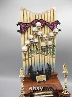 Figurine de joueur d'orgue de la Maison Hantée de Disneyland - Traditions Disney par Jim Shore - NEUF