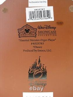Figurine de joueur d'orgue de la Maison Hantée de Disneyland - Traditions Disney par Jim Shore - NEUF