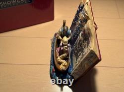 Figurine de livre d'histoires Raiponce en style sculpture sur bois Enesco Disney Traditions Rare