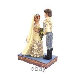 Figurine de mariage Disney Tangled Rapunzel et Flynn Traditions Enesco Jim Shore? NOUVEAU