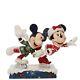 Figurine De Patinage Sur Glace Minnie Et Mickey Mouse - Enesco Jim Shore Disney Traditions