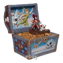 Figurine de scène de coffre au trésor de Peter Pan - Traditions Disney