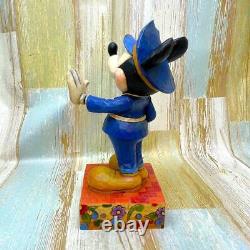 Figurine de sécurité de Mickey Mouse policier Disney Tradition Enesco Tdl
