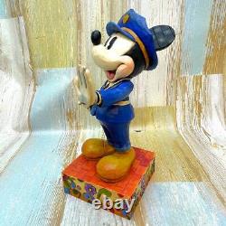 Figurine de sécurité de Mickey Mouse policier Disney Tradition Enesco Tdl