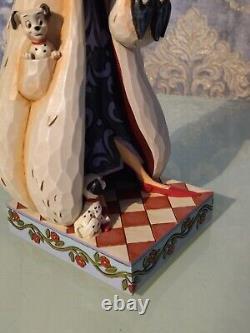 Figurine décorative Cruella Fur Lined Diva de la collection Walt Disney Traditions par Enesco