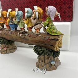 Figurine des Nains 'Homeward Bound' de Jim Shore, Disney Traditions, Boîte d'origine 4005434