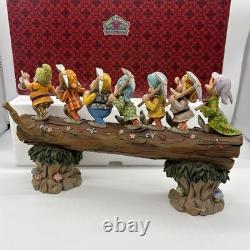 Figurine des Nains 'Homeward Bound' de Jim Shore, Disney Traditions, Boîte d'origine 4005434