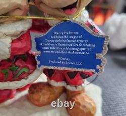 Figurine duo de Noël Mickey et Minnie Disney Traditions de Jim Shore Enesco avec boîte